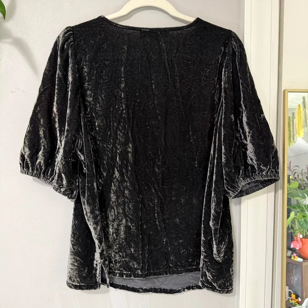 LOFT black velvet